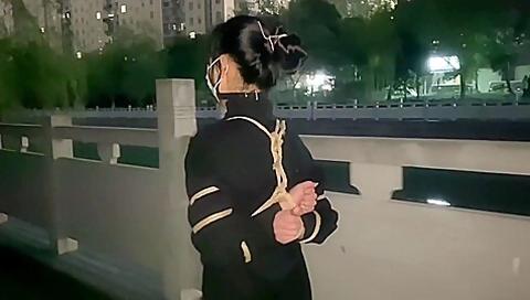 龙飞绳艺 城市的夜晚