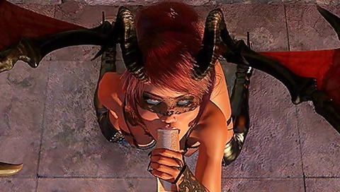Succubus Drains You (ray-traced Pov Cgi Bj 3d 5k) - Cgi Girl